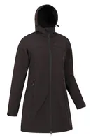 Exodus Womens Longline Water Resistant Softshell Jacket