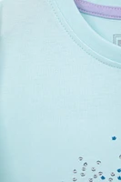 Glitter Turtle Kids Tee