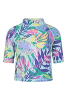 Printed Kids Rash Vest with Bikini Pant Set