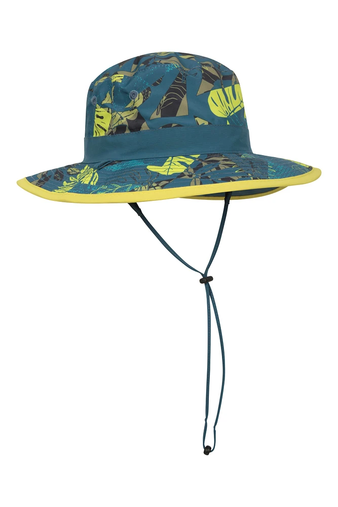 Printed Kids Reversible Water-Resistant Sun Hat