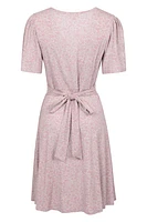 Como Printed Womens Tea Dress