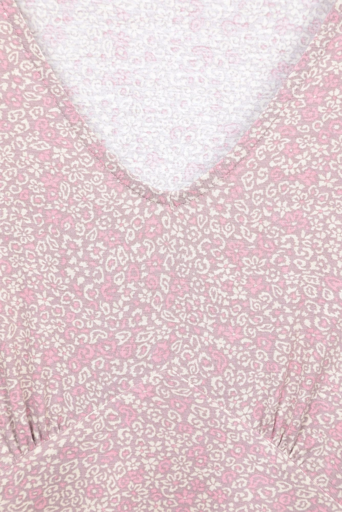 Como Printed Womens Tea Dress