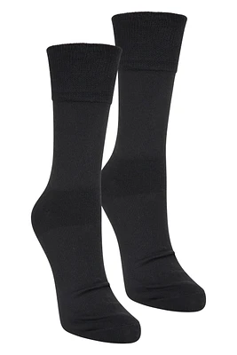 IsoCool Womens Mid-Calf Liner Socks 2-Pack