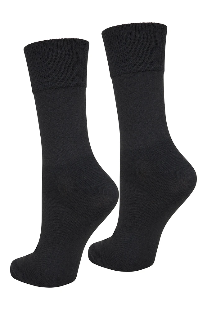 IsoCool Womens Mid-Calf Liner Socks 2-Pack