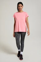 Flow Womens Loose Fit Active Top
