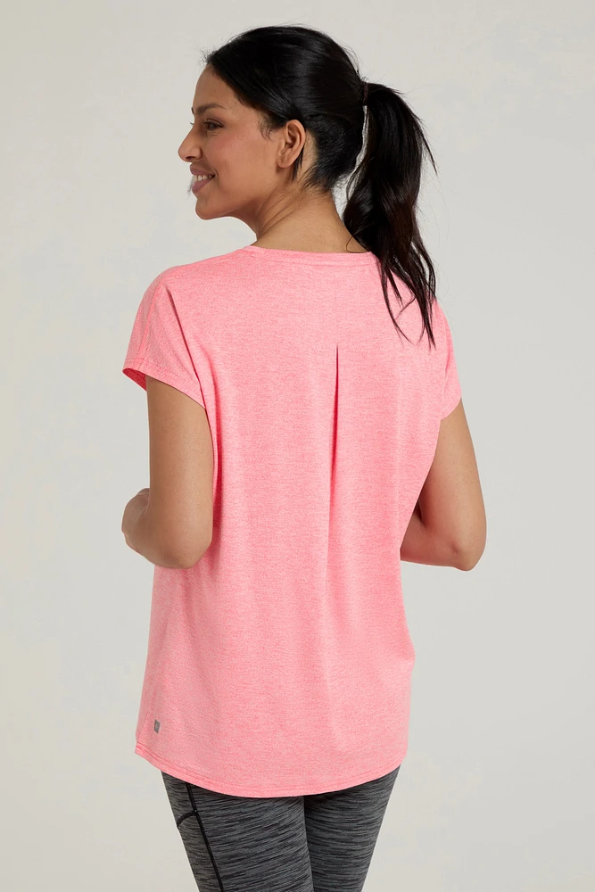 Flow Womens Loose Fit Active Top