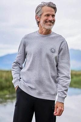 Compass Crew Neck Sweatshirt