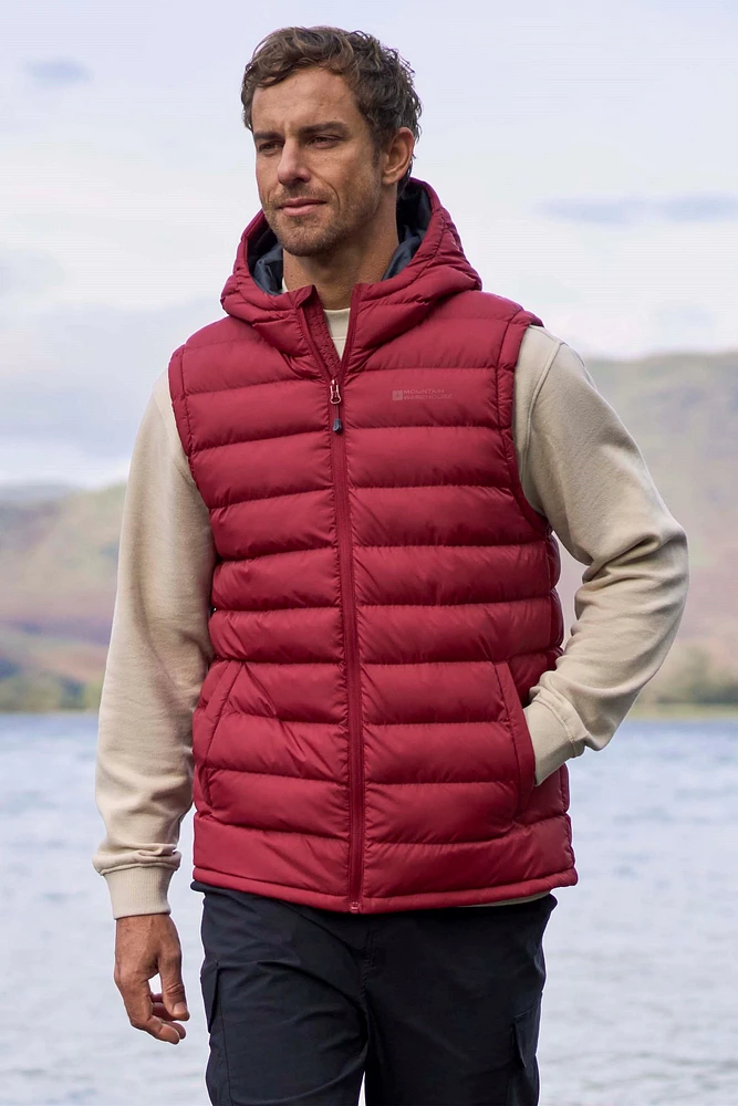 Seasons Mens Hooded Insulated Vest