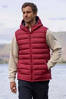 Seasons Mens Hooded Insulated Vest