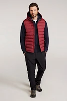 Seasons Mens Hooded Insulated Vest