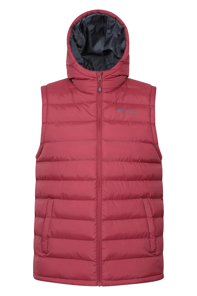 Seasons Mens Hooded Insulated Vest
