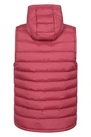 Seasons Mens Hooded Insulated Vest