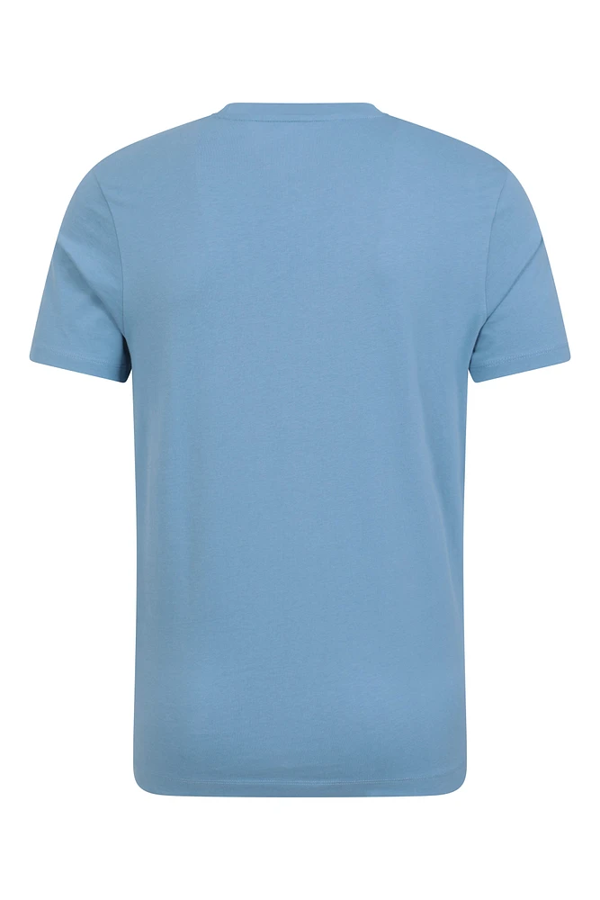 Tonal Mountain Mens T-Shirt