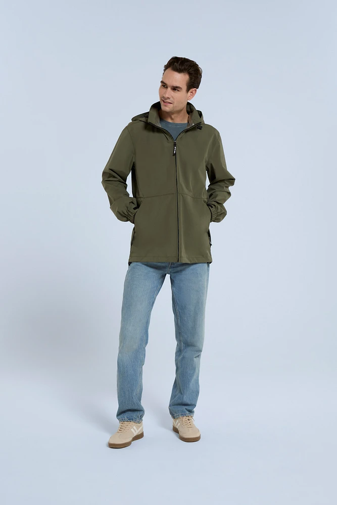 Pace Mens Water Resistant Packable Jacket