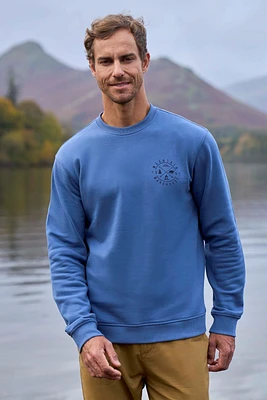 Circle Mountain Crew Neck Sweatshirt