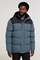 Snow Sherpa Lined Mens Padded Jacket