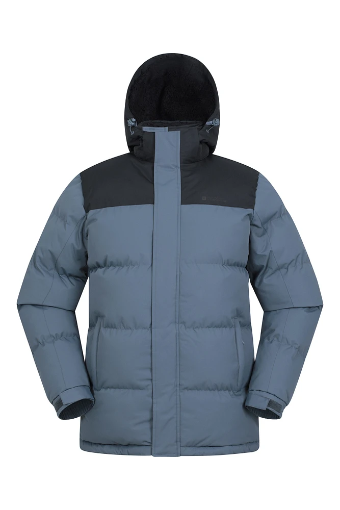 Snow Sherpa Lined Mens Padded Jacket