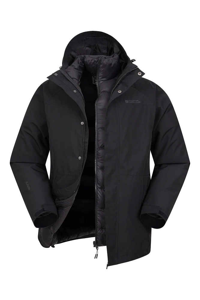 Alaskan Mens 3-in-1 Waterproof Jacket
