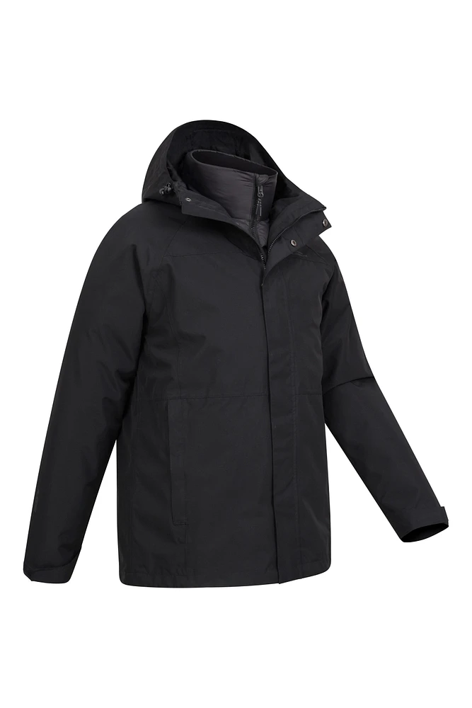 Alaskan Mens 3-in-1 Waterproof Jacket