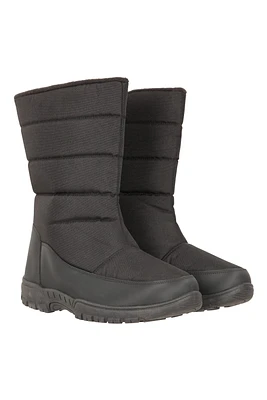 Icey Mens Fleece Lined Snow Boots