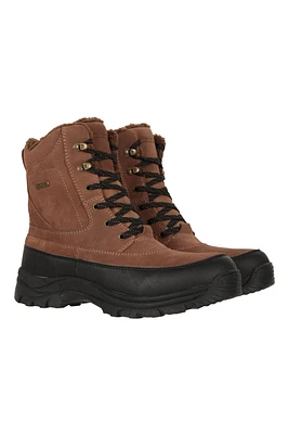 Stowe Mens Waterproof Thermal Snow Boots