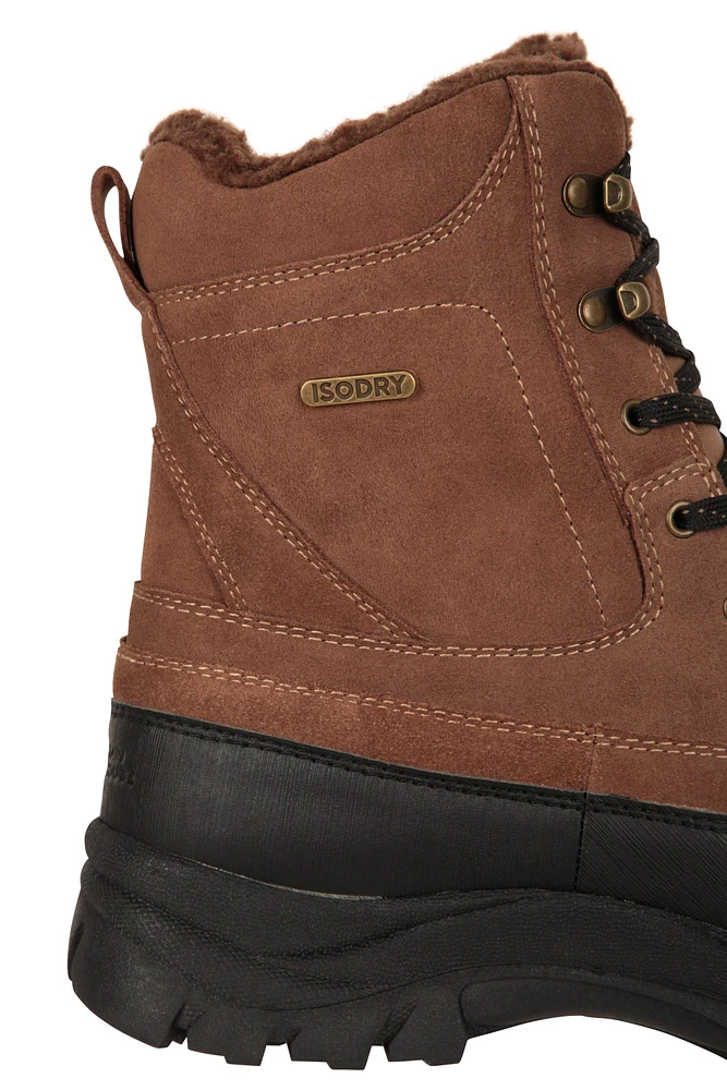 Stowe Mens Waterproof Thermal Snow Boots