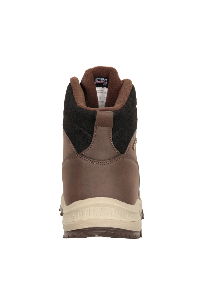 Conway Mens Waterproof Thermal Casual Boots