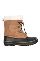Casual Kids Adaptive Lace Up Snow Boot