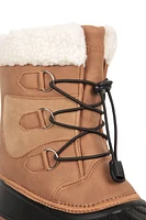 Casual Kids Adaptive Lace Up Snow Boot
