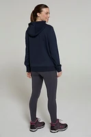 Neon Mountain Womens Jersey Hoodie