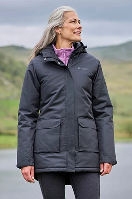 Ranger Womens Water Resistant Padded Parka Jacket