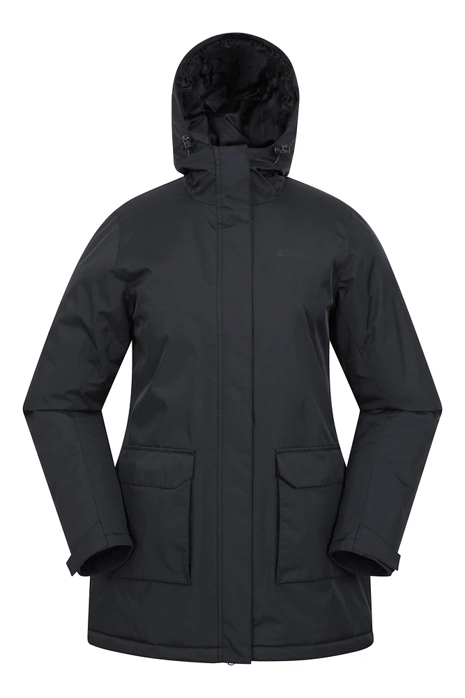 Ranger Womens Water Resistant Padded Parka Jacket