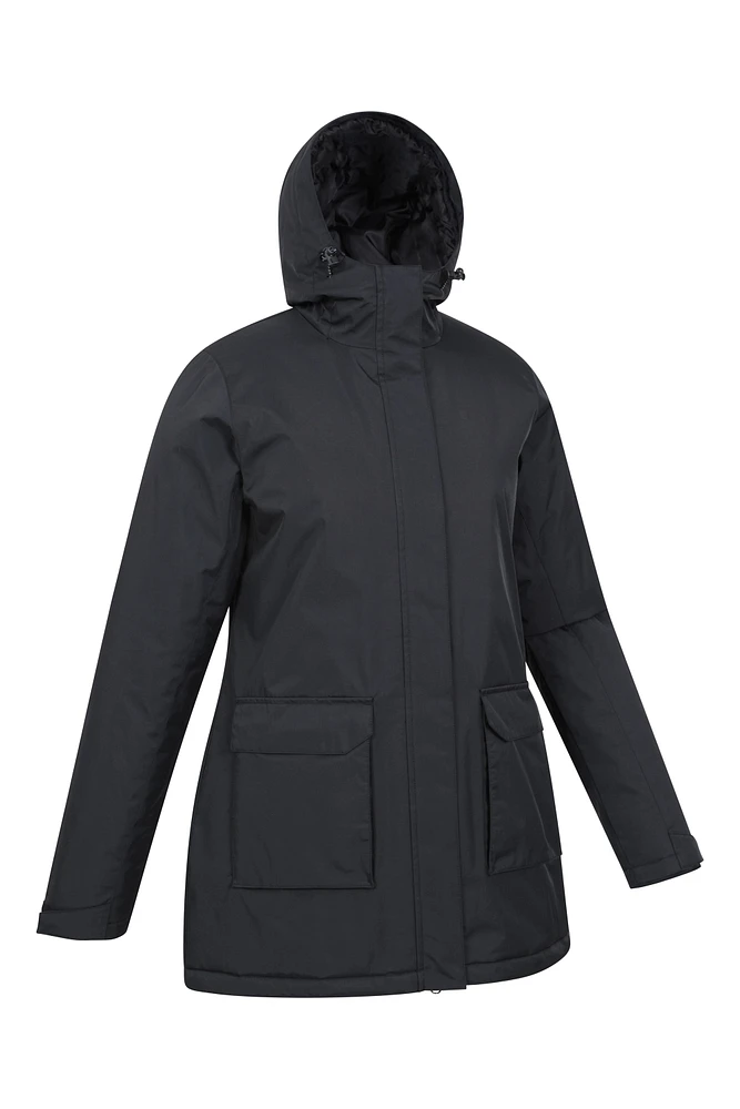 Ranger Womens Water Resistant Padded Parka Jacket