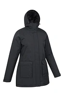 Ranger Womens Water Resistant Padded Parka Jacket