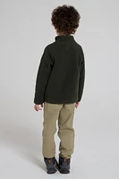 Fern Kids Sherpa Raglan Fleece Jacket