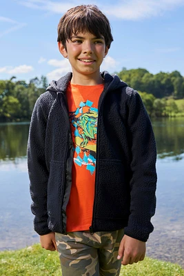 Willow Kids Sherpa Fleece Hoodie