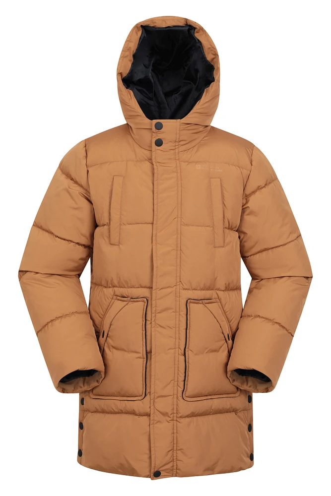 Theo Kids Water Resistant Long Padded Jacket