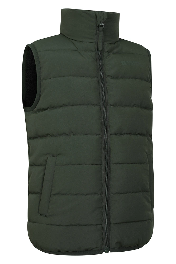 Rocko Kids Sherpa Lined Padded Gilet