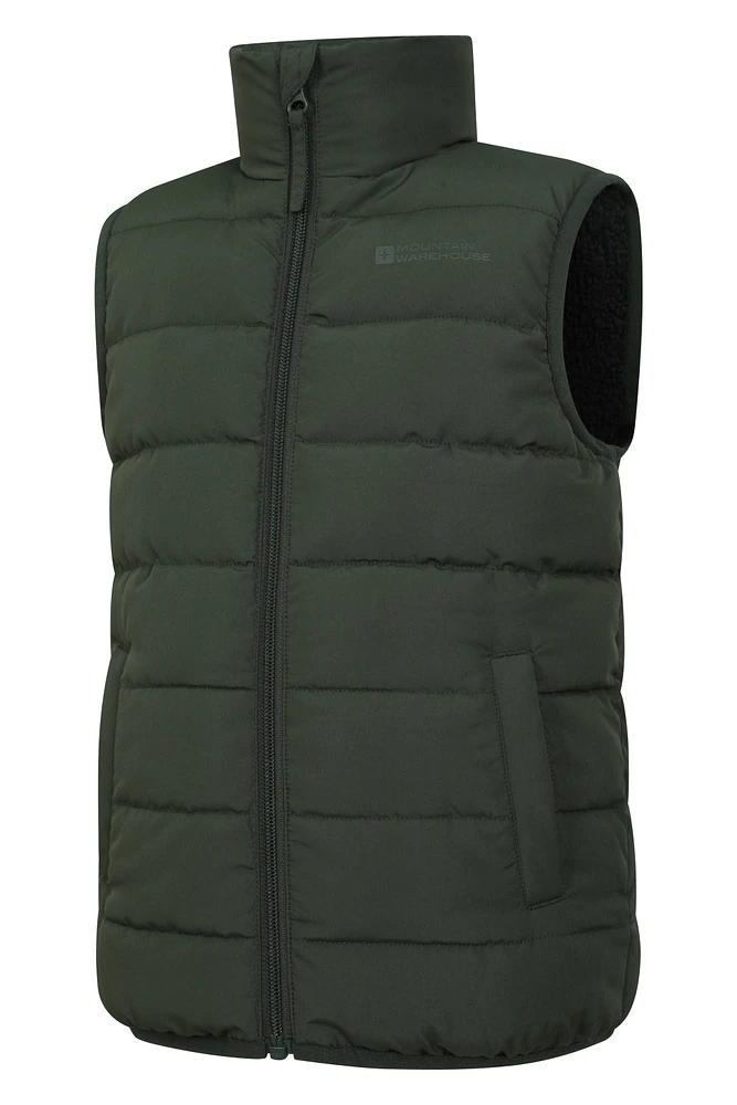 Rocko Kids Sherpa Lined Padded Gilet