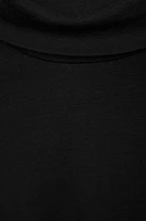 Merino Kids Roll Neck Base Layer Top