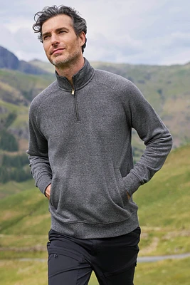 Bamburgh Mens Half Zip Sweater