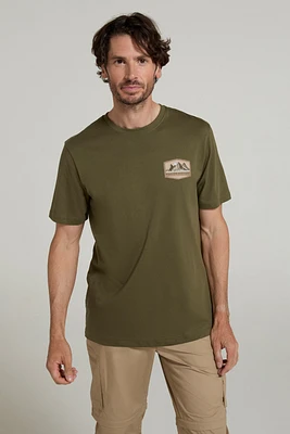 Mountain Badge Mens Graphic T-Shirt
