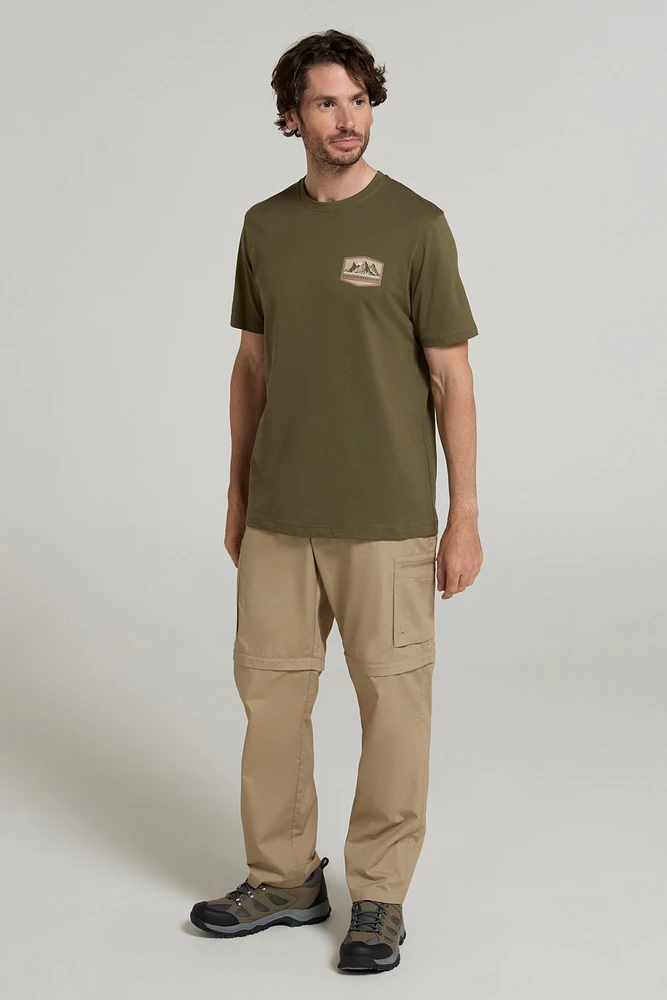 Mountain Badge Mens Graphic T-Shirt