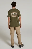 Mountain Badge Mens Graphic T-Shirt