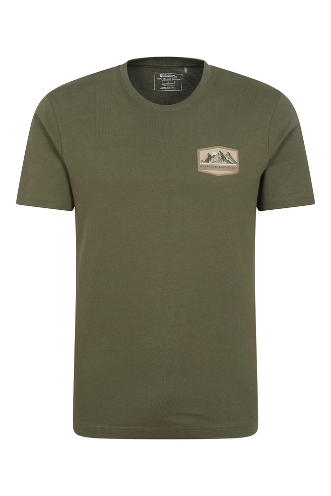 Mountain Badge Mens Graphic T-Shirt
