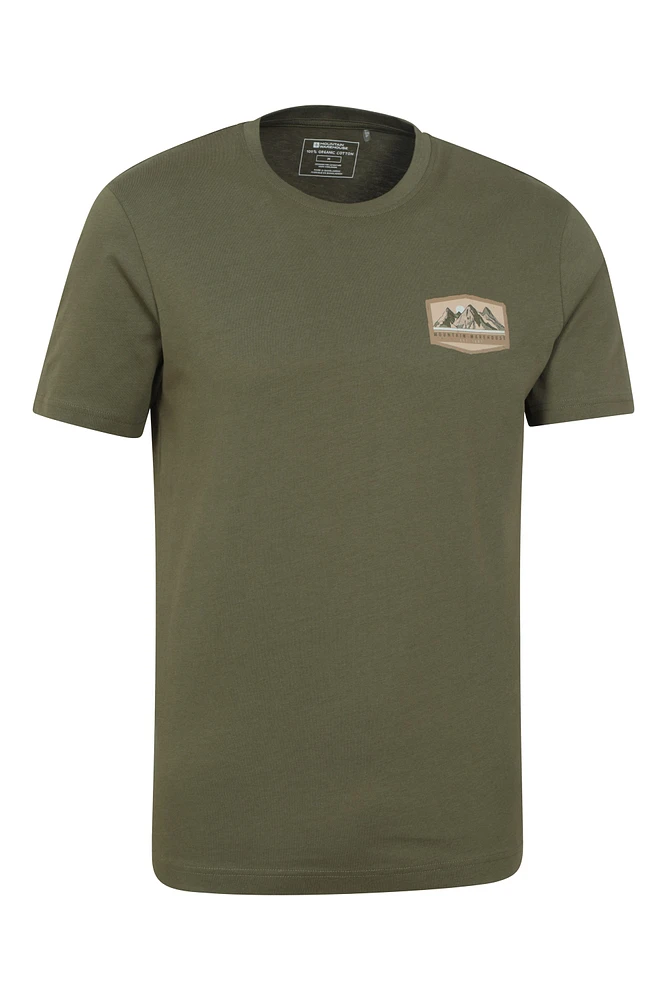 Mountain Badge Mens Graphic T-Shirt