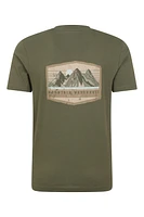 Mountain Badge Mens Graphic T-Shirt