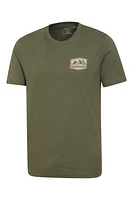 Mountain Badge Mens Graphic T-Shirt