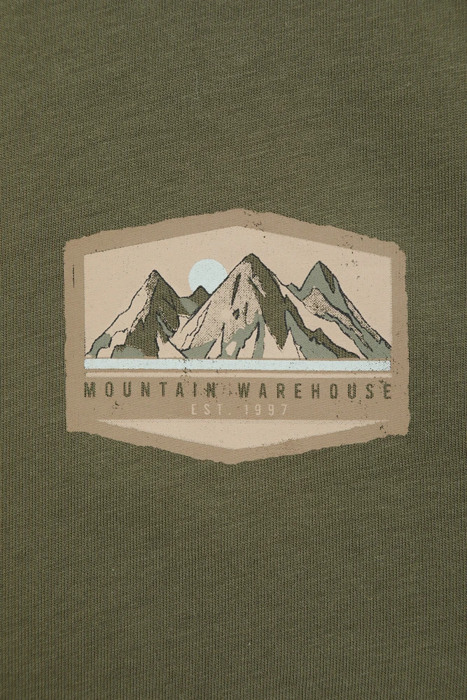 Mountain Badge Mens Graphic T-Shirt