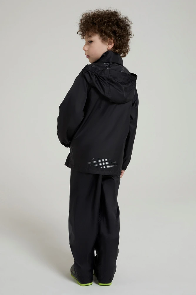 Pakka Kids Rain Jacket and Overtrousers Set